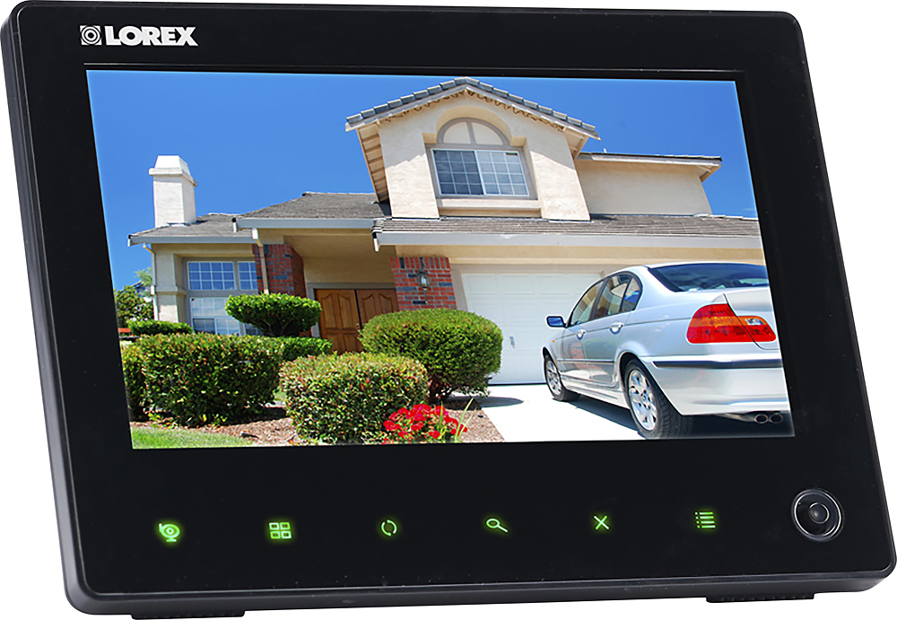 Alt View 12. Lorex - 4-Channel, 2-Camera Outdoor Wireless 720p DVR Surveillance System - Black.