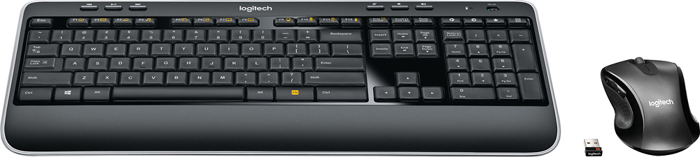 Logitech MK530 Wireless USB Keyboard & Laser Mouse Combo Black 920-008002 