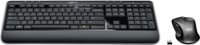 Front Zoom. Logitech - MK530 Advanced Wireless Keyboard and Optical Mouse - Black.