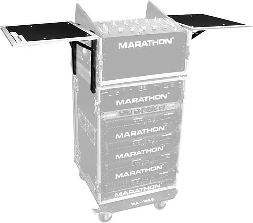 Front Standard. Marathon - Flight Road Case Side Wings for M-Series 6U Slant Rack Systems (2-Pack).