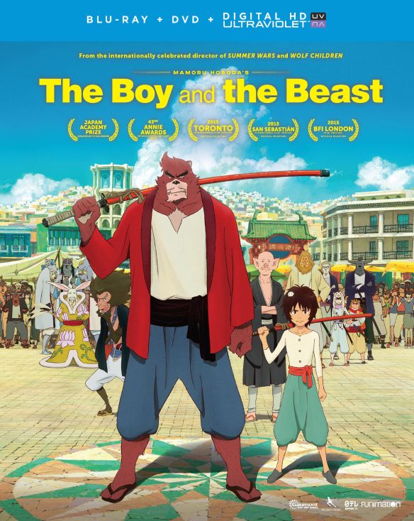  The Boy and the Beast [Includes Digital Copy] [UltraViolet] [Blu-ray/DVD] [2 Discs] [2015]