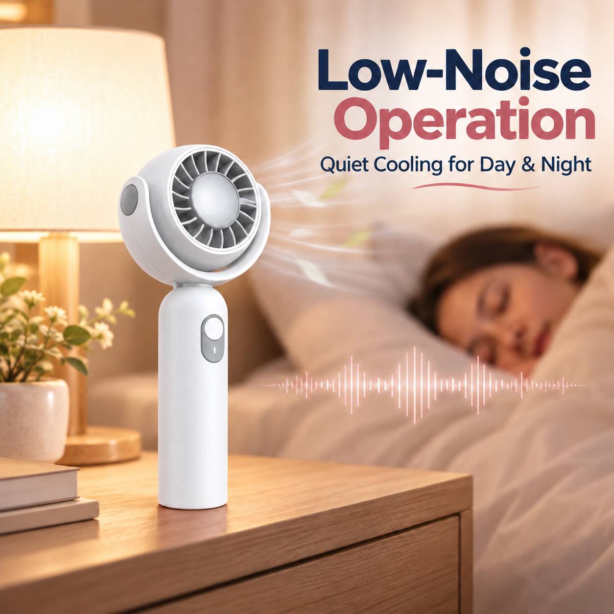 Low-Noise Operation  
Quiet Cooling for Day & Night
