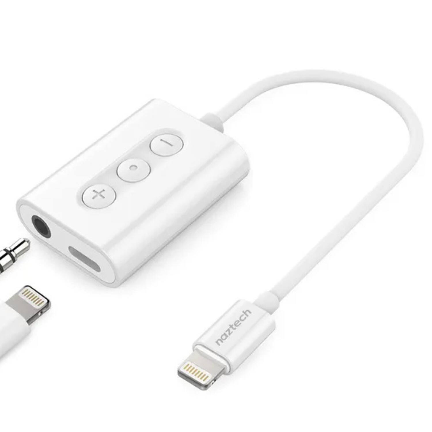 Angle. Stock Preferred - Lightning to 3.5mm Audio & Charging Adapter.