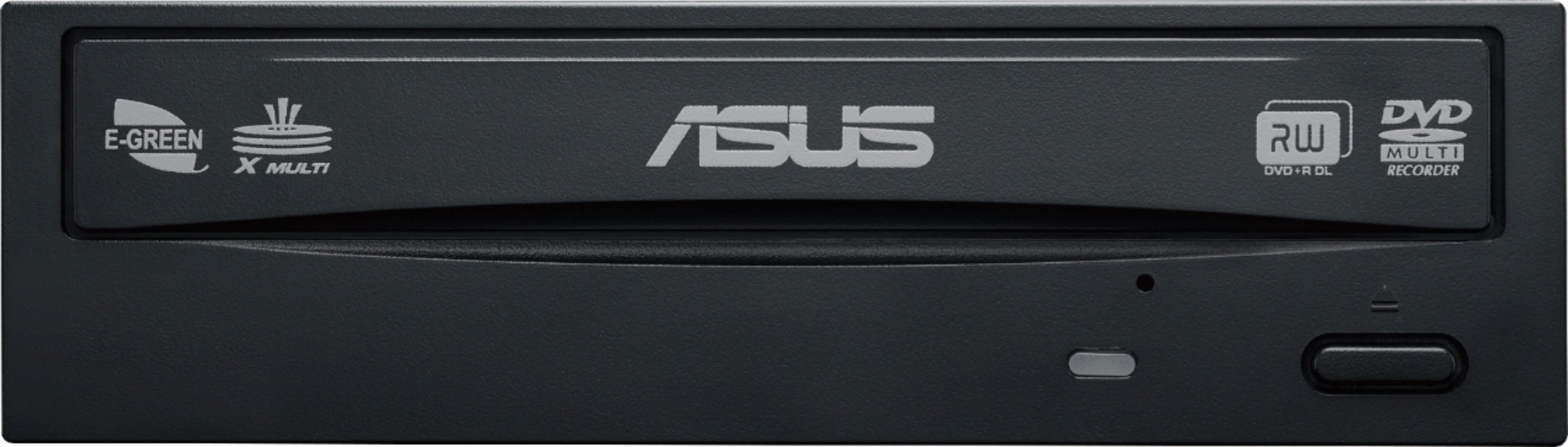 Asus - 48x escritura / 24x reescritura / 48x lectura CD - 24x escritura DVD unidad grabadora de DVD interna - negro - negro