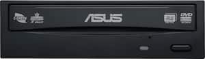 ASUS - Asus - 48x Write/24x Rewrite/48x Read CD - 24x Write DVD Internal DVD-Writer Drive - Black - Black - Front_Zoom