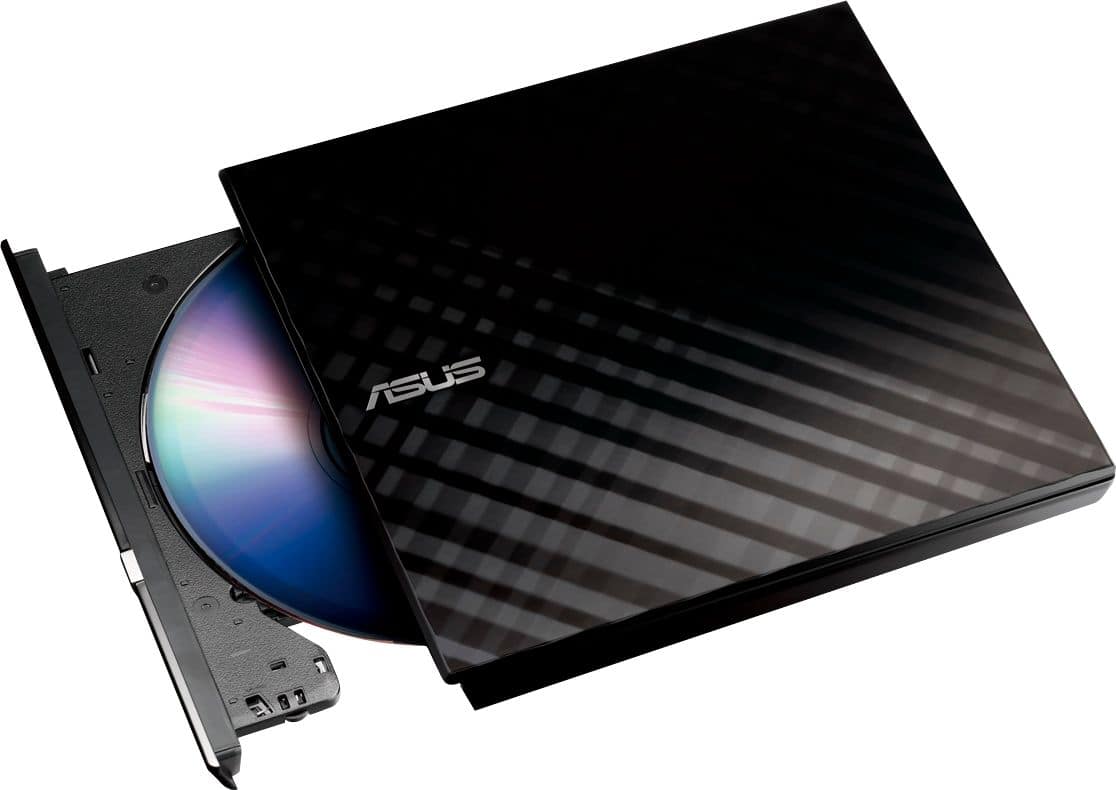 Alt View 11. ASUS - 24x Write/16x Rewrite/24x Read CD - 8x Write DVD External USB 2.0 DVD-Writer Drive - Black.