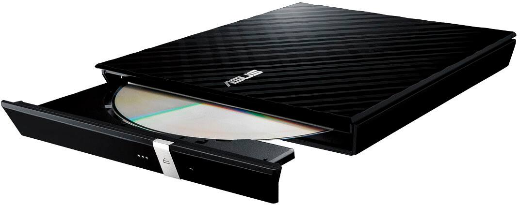 Alt View 12. ASUS - 24x Write/16x Rewrite/24x Read CD - 8x Write DVD External USB 2.0 DVD-Writer Drive - Black.