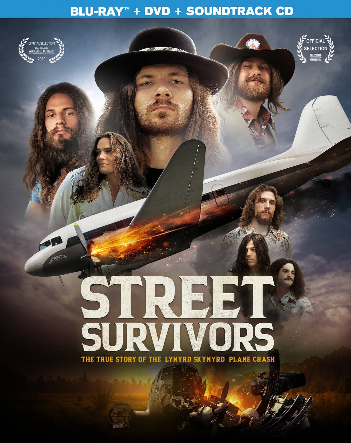 Front. Lynyrd Skynyrd - Street Survivors: The True Story of the Lynyrd Skynyrd Plane Crash   - BLU-RAY.