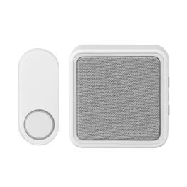 HEATH ZENITH - Matte White Plastic Wireless Door Bell