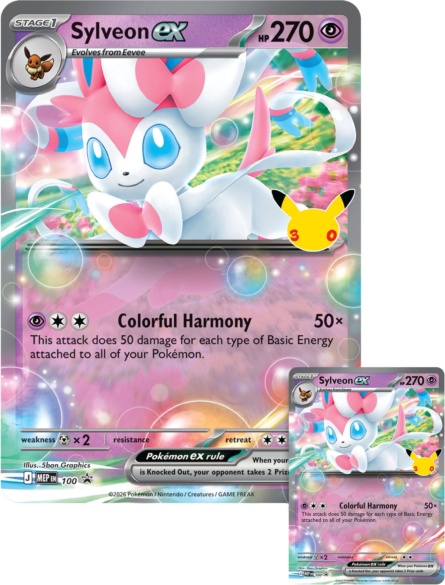 pokemon sylveon ex card Pokmon TCG 086/270- SV08: Surging Sparks (SV08) - Double Rare [2] Dress Up (30+) If this Pokemon has a Pokemon Tool card attached to it Pokemon X Y Generations Radiant