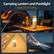 Camping Lantern and Flashlight
Bright and Soft Lighting
Camping
Tent lighting
Hiking