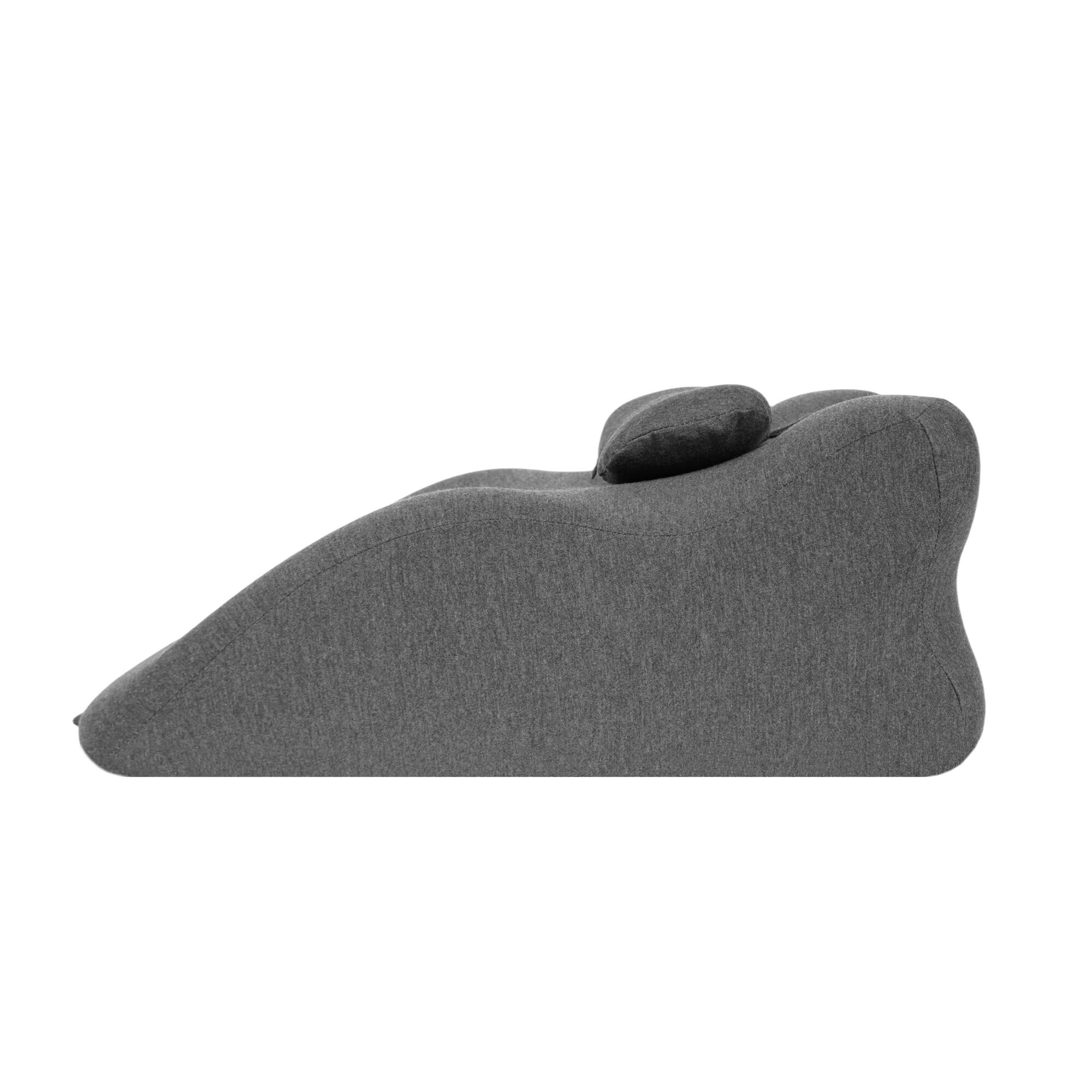 Alt View 10. GOODSILO - Ergonomic Posture Support Pillow for Legs, Lumbar, and Back - Multi-Functional Comfort Cushion - Grey.