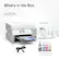What's in the Box EcoTank ET-4950 All-in-One Supertank Printer Start Here Guide:
- EcoTank® ET-4950 All-in-One Supertank Printer
- Start Here Guide
- Power Cord (USB not included)
- EcoTank 502 Ink Bottles*
We recommend genuine Epson ink for the best print quality and performance.