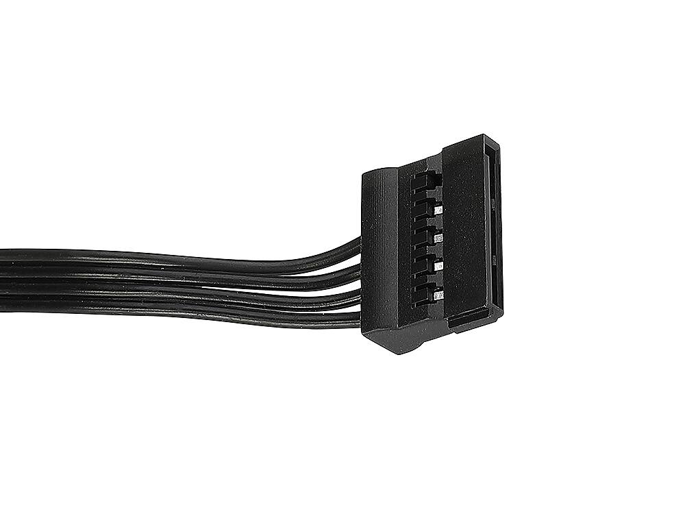 Alt View 5. Bluegears - b-Vigor 700W 80+ Efficency Equivalent 115-230V All Black Ribbon Cable Gaming PC ATX Power Supply.