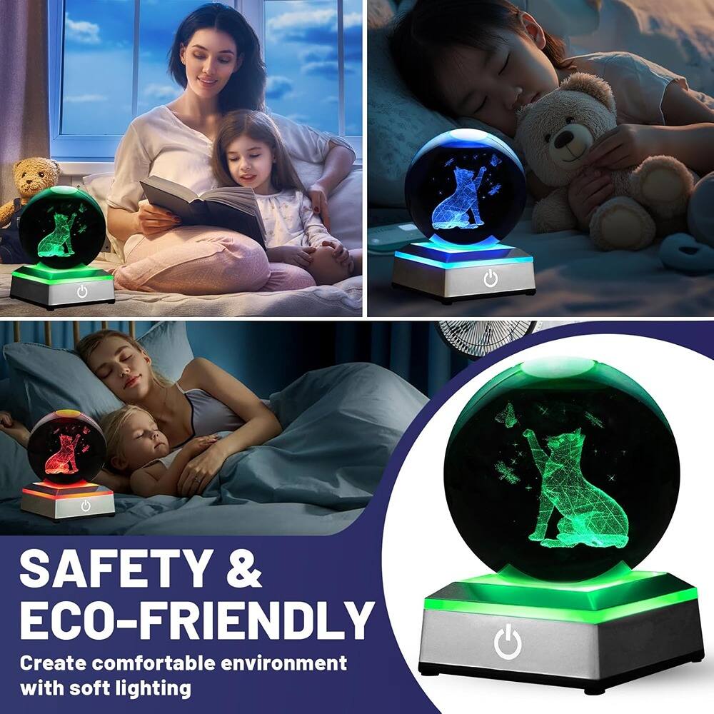 SAFETY & ECO-FRIENDLY  
Create comfortable environment with soft lighting