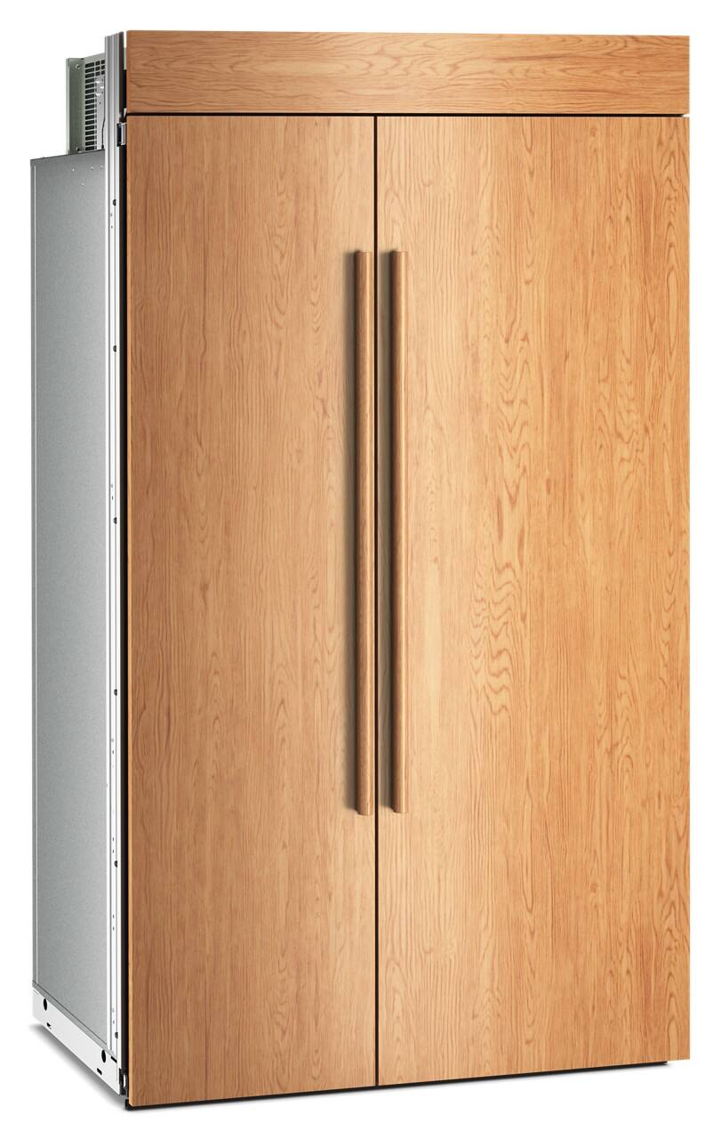 Alt View 5. KitchenAid - 42" wide 25.5 cu. ft. Built-In Panel-Ready (not included) Side-by-Side Refrigerator with Platinum Interior - Panel Ready.
