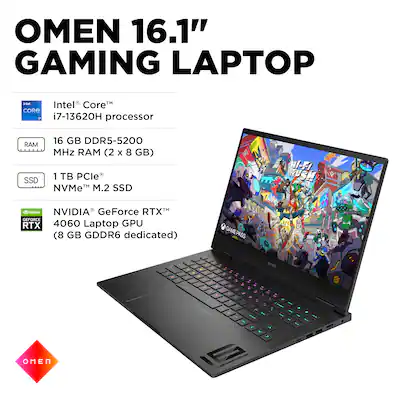 Hp Omen I7 16 Gb HP OMEN 165Hz Full HD Gaming Laptop Intel Core I7