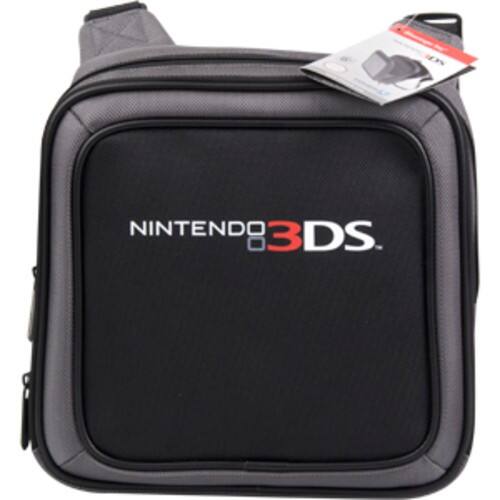 Front Standard. Power A - Carrying Case (Messenger) for Gaming Console - Gray.