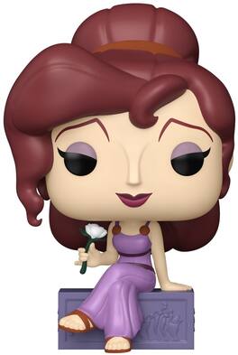 Funko - POP! DISNEY: Hercules (25th Anniversary) - Meg with flower - COLLECTIBLES - Multicolor