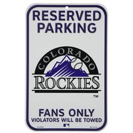 WinCraft - Colorado Rockies 11" x 17" Indoor/Outdoor Sign - Multicolor