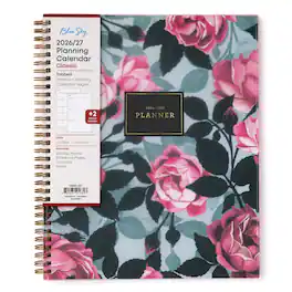 Blue Sky - 2026-2027 Weekly & Monthly Academic Planner Calendar, 8.5"x11"