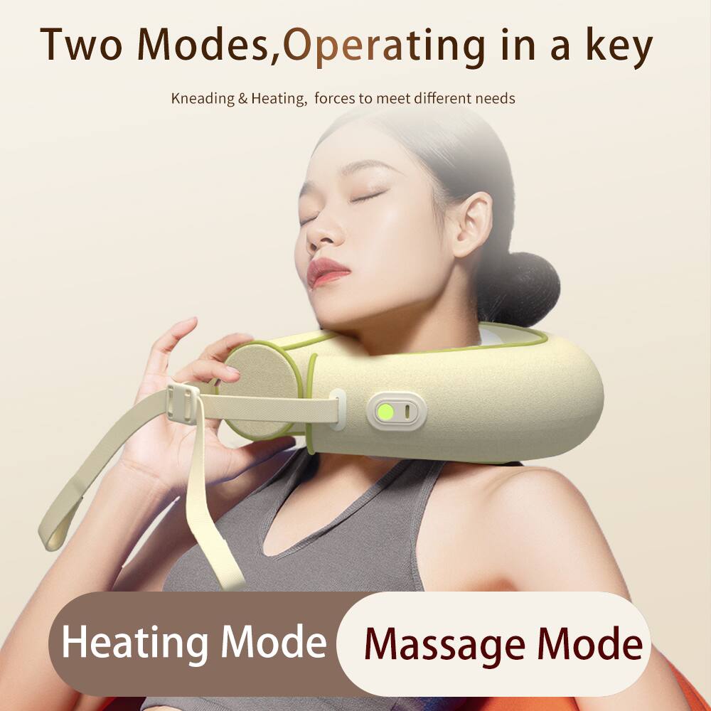 Two Modes, Operating in a key  
Kneading & Heating, forces to meet different needs  

Heating Mode  
Massage Mode