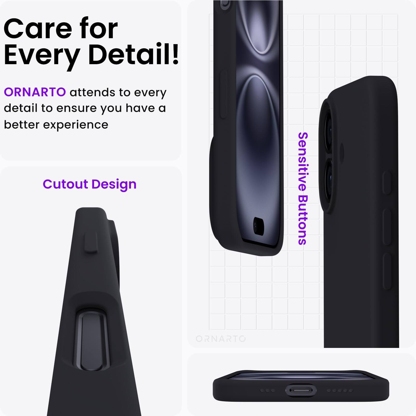 Care for Every Detail!

ORNARTO attends to every detail to ensure you have a better experience

Cutout Design

Sensitive Buttons