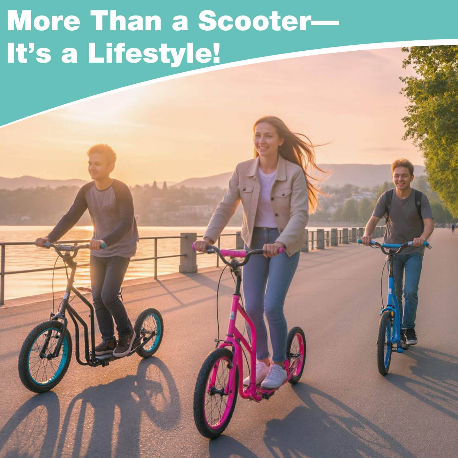More Than a Scooter—  
It's a Lifestyle!