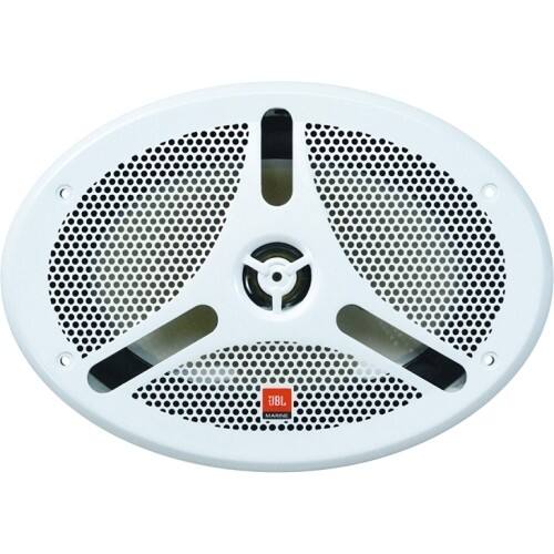 Front Standard. JBL - 2-way Speaker - Silver.