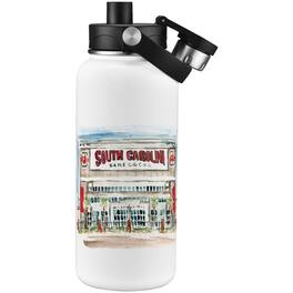 Indigo Falls - South Carolina Gamecocks Laura Wilcox Watercolors 34oz. Water Bottle - Multicolor