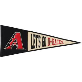 WinCraft - Arizona Diamondbacks 13" x 32" Slogan Pennant - Multicolor