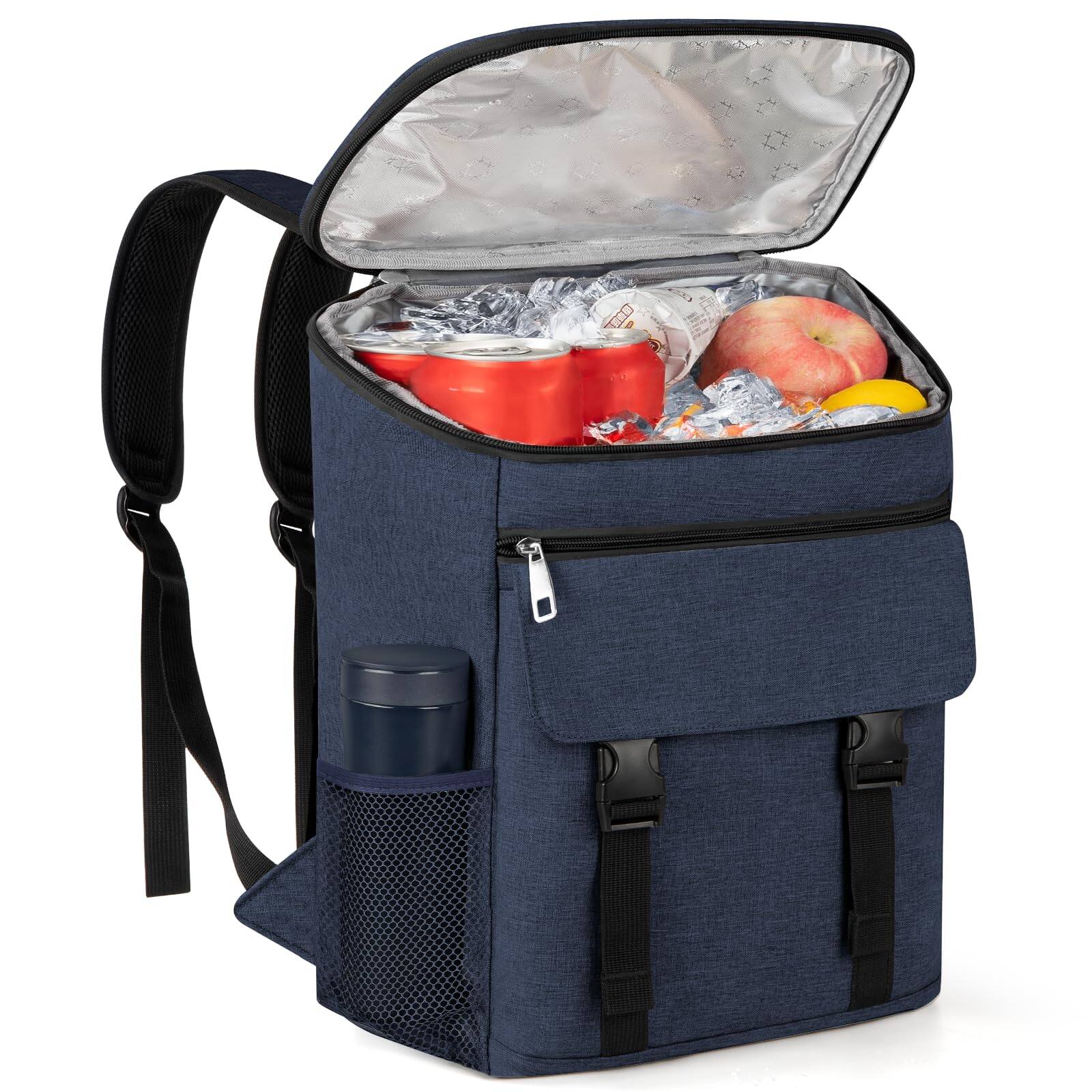Live At Space Cooler Backpack Soft Insulated Leak Proof 30 Cans ...
