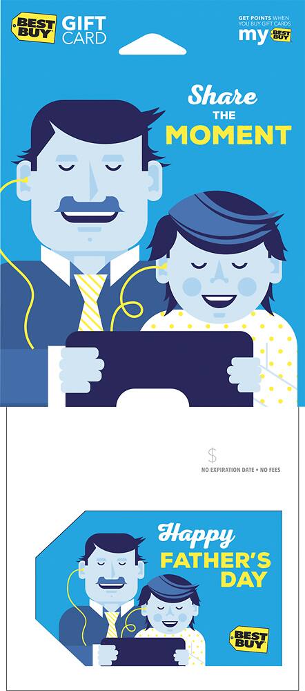 Front. Best Buy® - $50 Father's Day Gift Card.