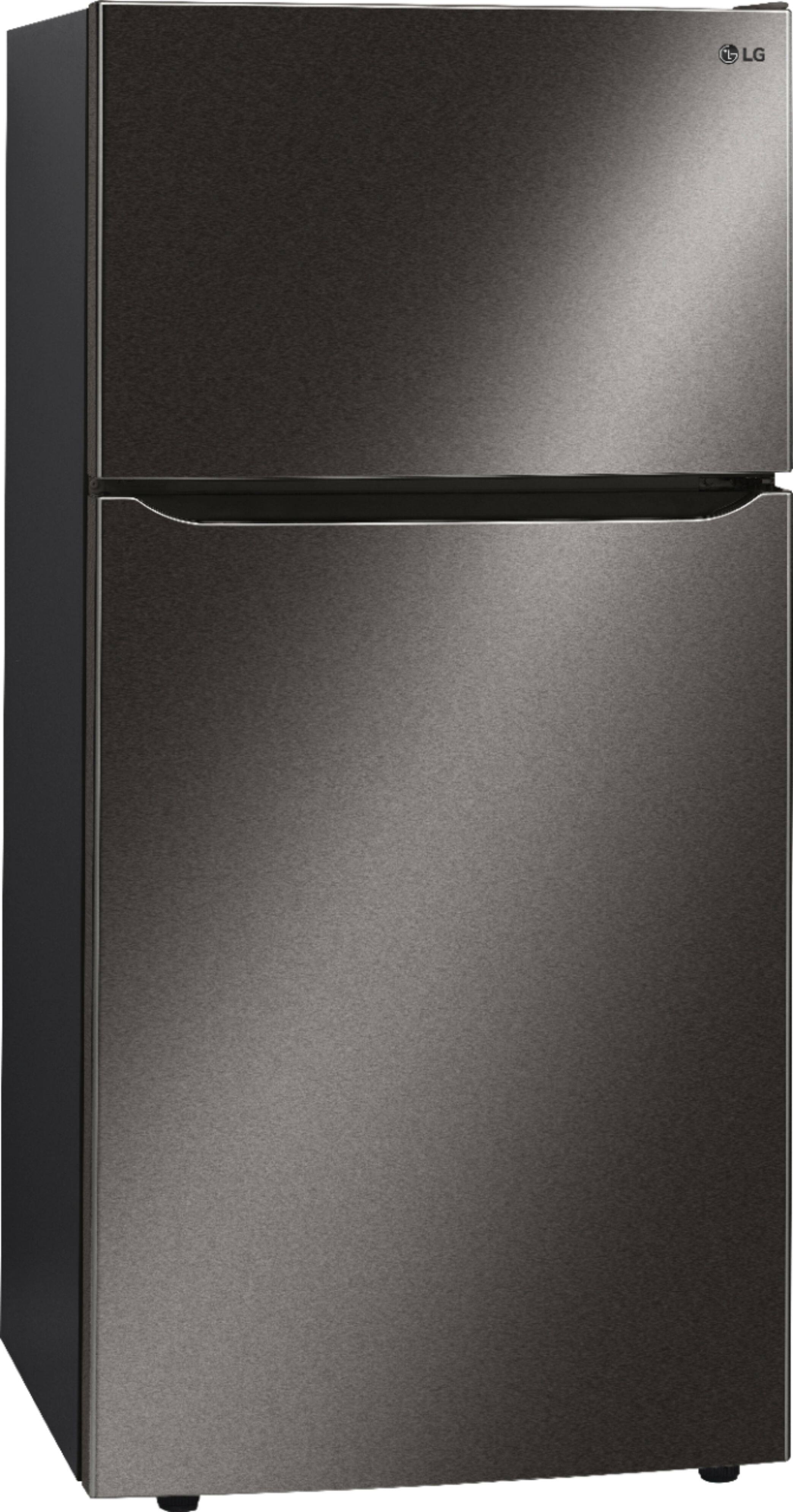 Angle. LG - 23.8 Cu. Ft. Top-Freezer Refrigerator with Ice Maker.