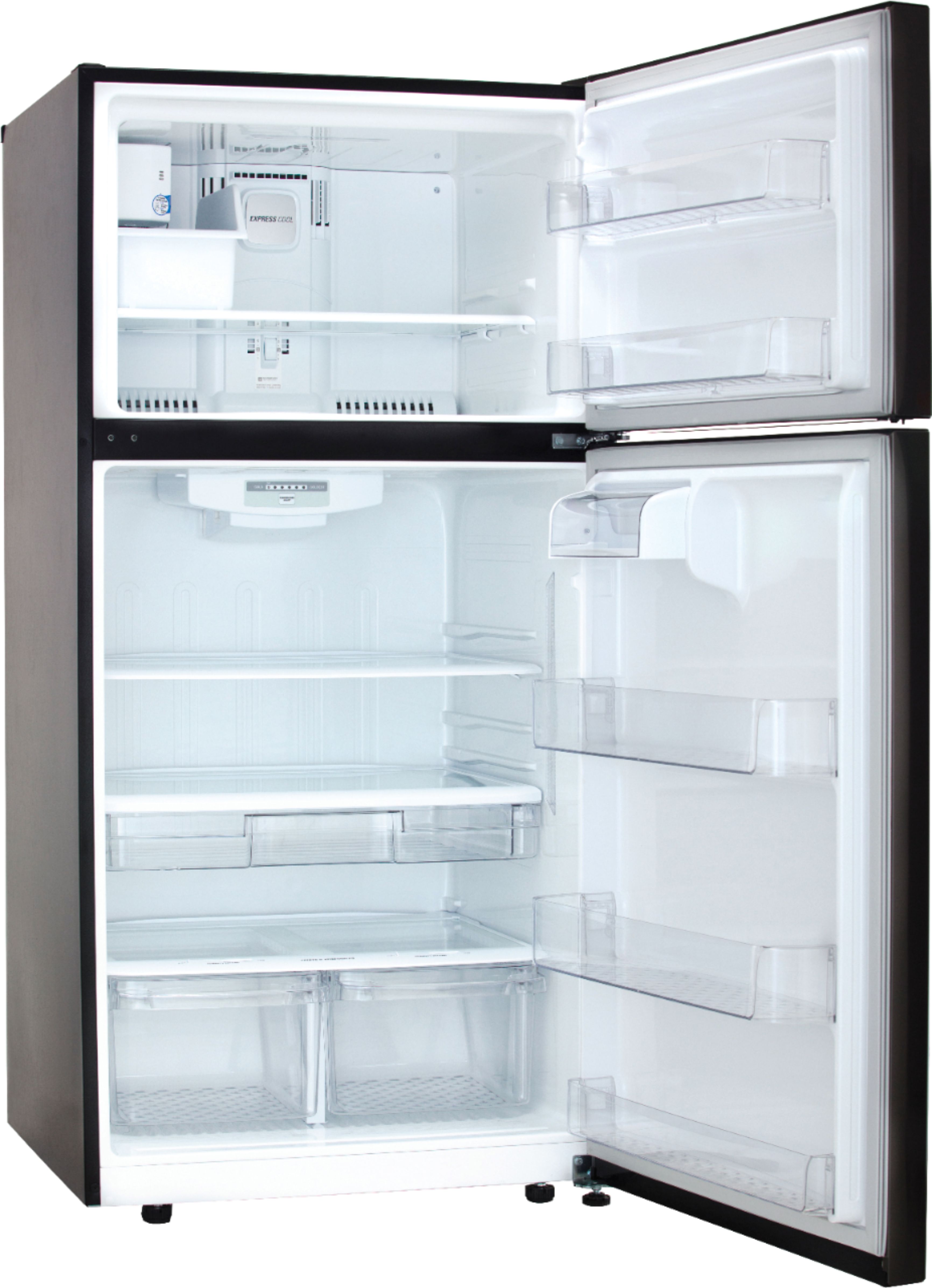 Questions and Answers: LG 23.8 Cu. Ft. Top-Freezer Refrigerator with ...