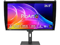 26.5"
ASUS ProArt OLED
4K QD-OLED
1000 nits HDR True Black Peak Brightness
240 Hz 12G Refresh Rate
THUNDERBOLT SDI
3 Year Warranty
ProArt