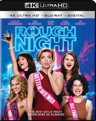 Front. Rough Night   - 4K Blu-Ray.