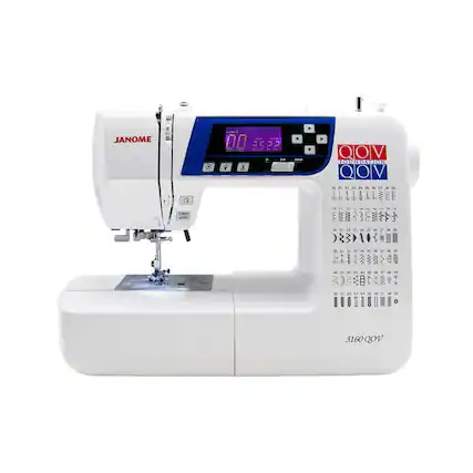 JANOME
3160 QOV
QOV
FOUNDATION STITCHES
35.22
START/STOP