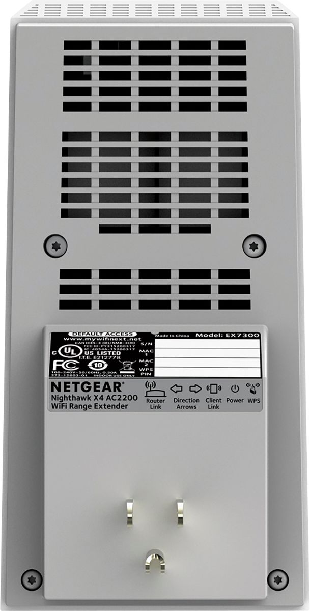 Netgear Nighthawk X4 Répéteur réseau Blanc 10, 100, (EX7300-100PES)