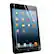 Right View. BodyGuardz - ScreenGuardz Pure Premium Glass Screen Protector For Apple iPad® mini - Crystal Clear.