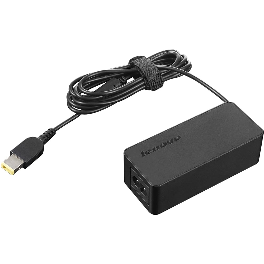Lenovo - ThinkPad AC Power Adapter - Black - Front_Zoom