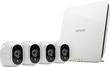 NETGEAR - Refurbished Arlo Indoor/Outdoor 720p Wi-Fi Wire-Free Security Camera (4-Pack) - White - Larger Front