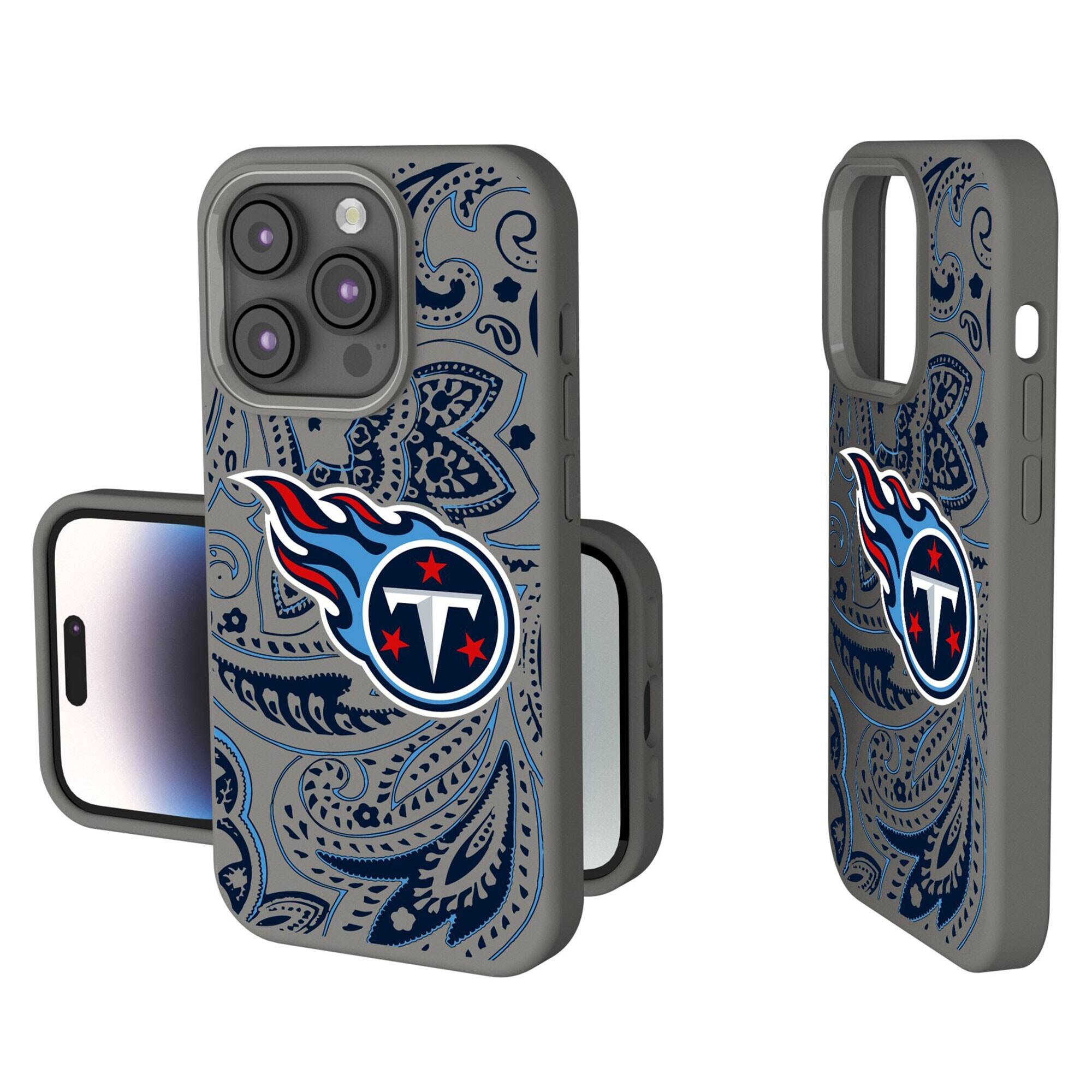Keyscaper - NFL - Tennessee Titans Paisley iPhone Soft Touch Case - 14 Plus - Gray price history on PriceWatchPro