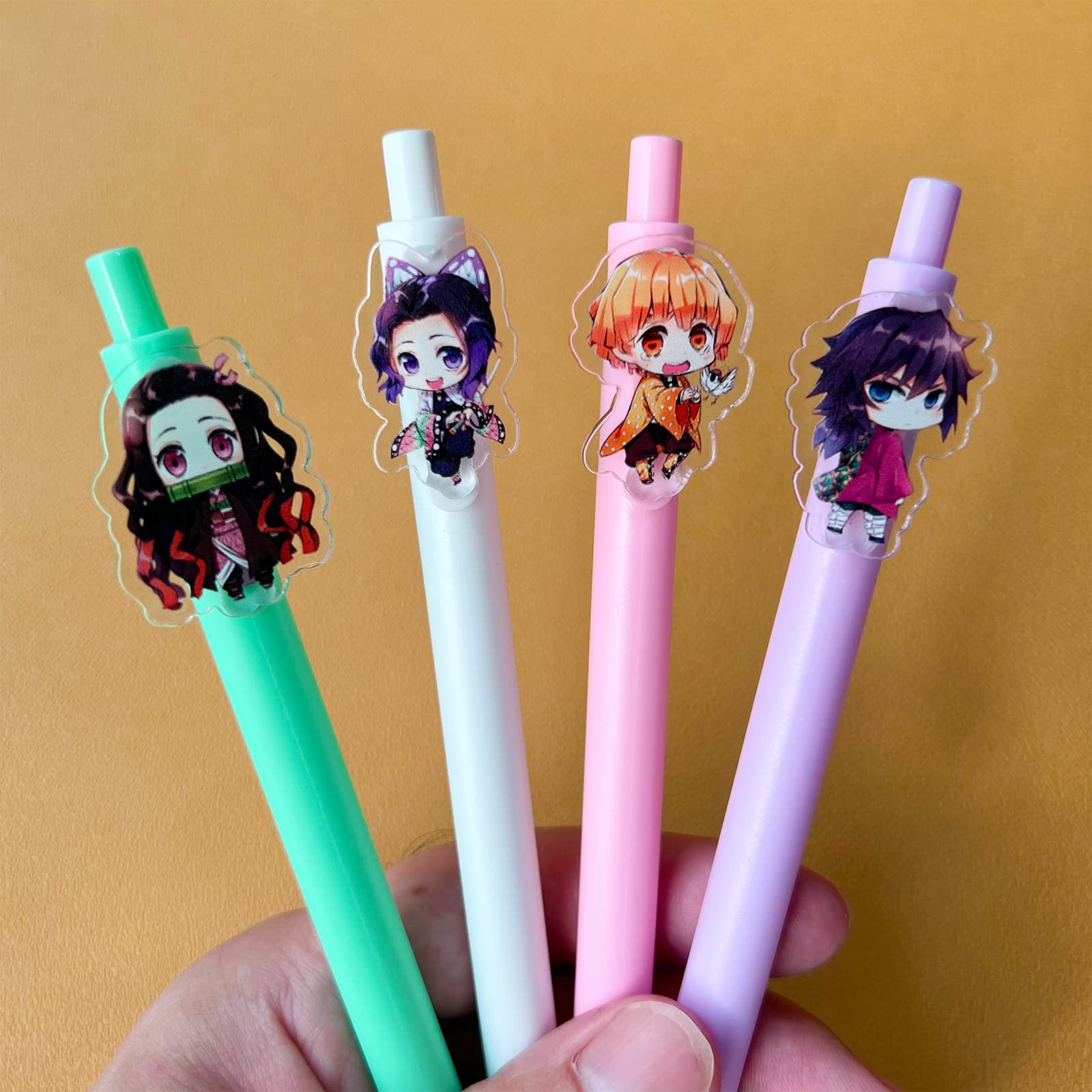 Alt View 5. Paradigms Interiors - Gel Pen Demon Slayer Animal Pens Ruler Straight Stickers For Fans Gifts 30.