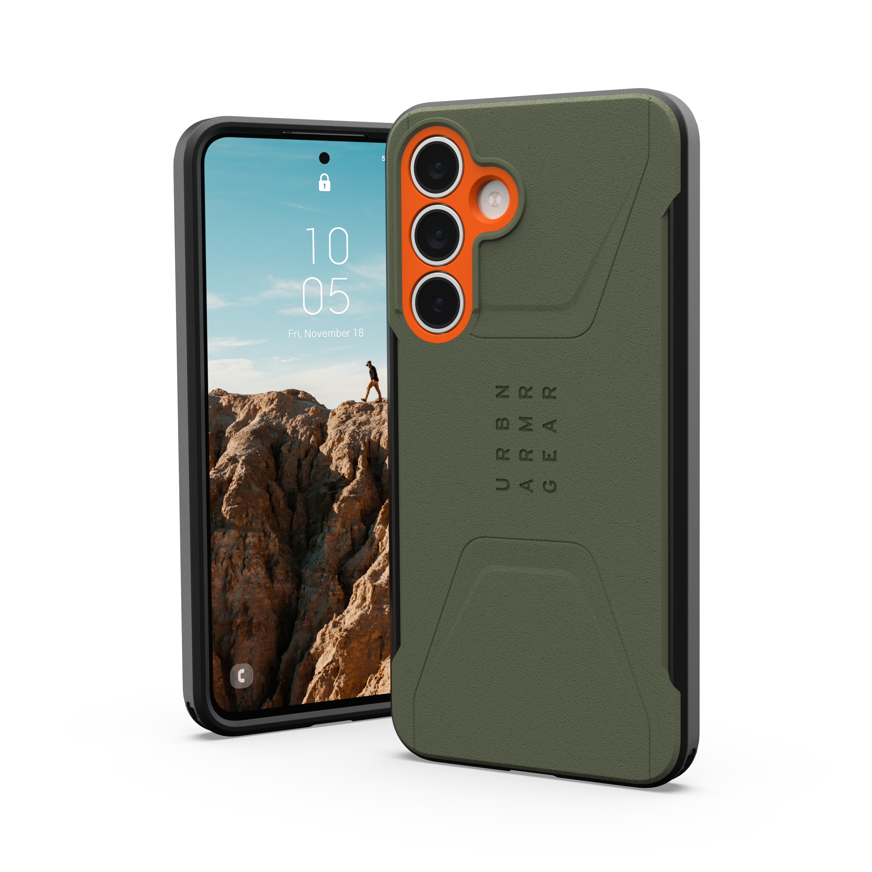 UAG - Civilian Series Case for Samsung Galaxy S25 FE - Olive Drab