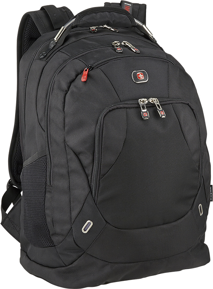 Best Buy: SwissGear Hardwire Deluxe Laptop Backpack Black 28050010