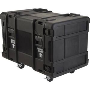 Alt View Standard 20. SKB - 10U Roto Shock Rack - Black.
