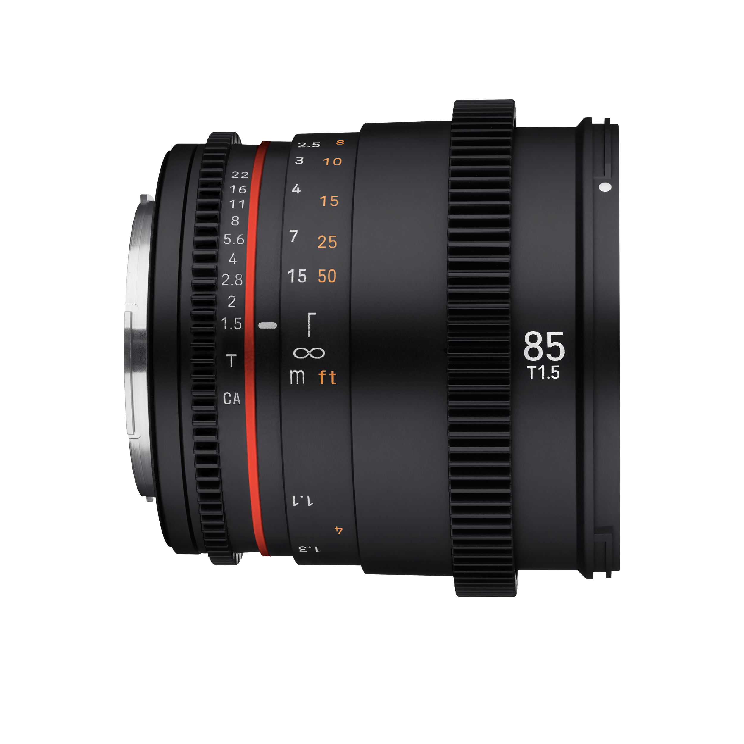 Rokinon CINE DSX 85mm T1.5 Cinema Lens for Canon EF Black