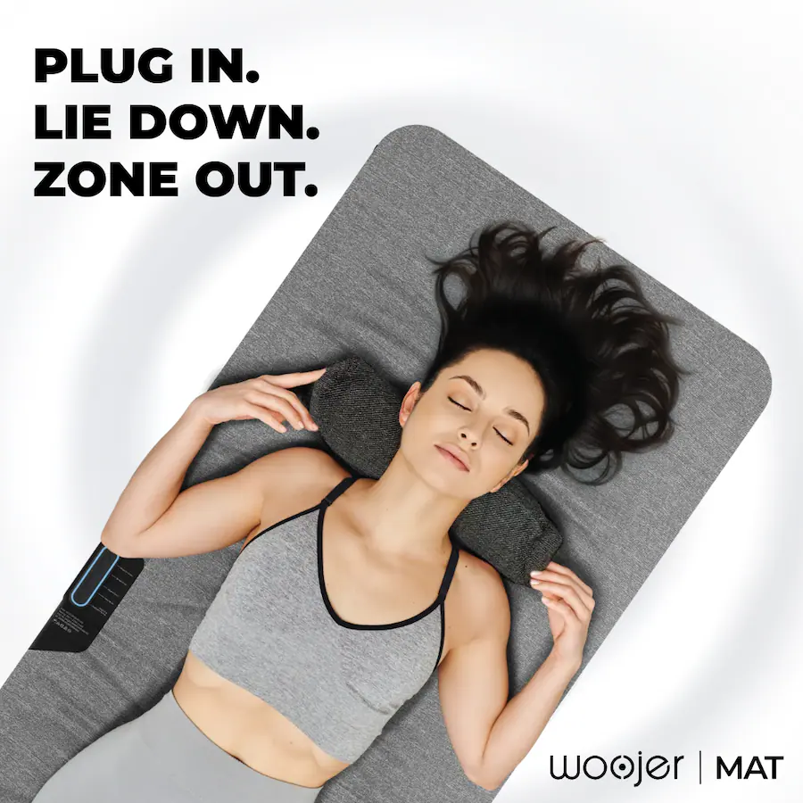 Woojer High Fidelity Haptic Wellness MAT Gray WJRTOPBHNV-101 - Best Buy