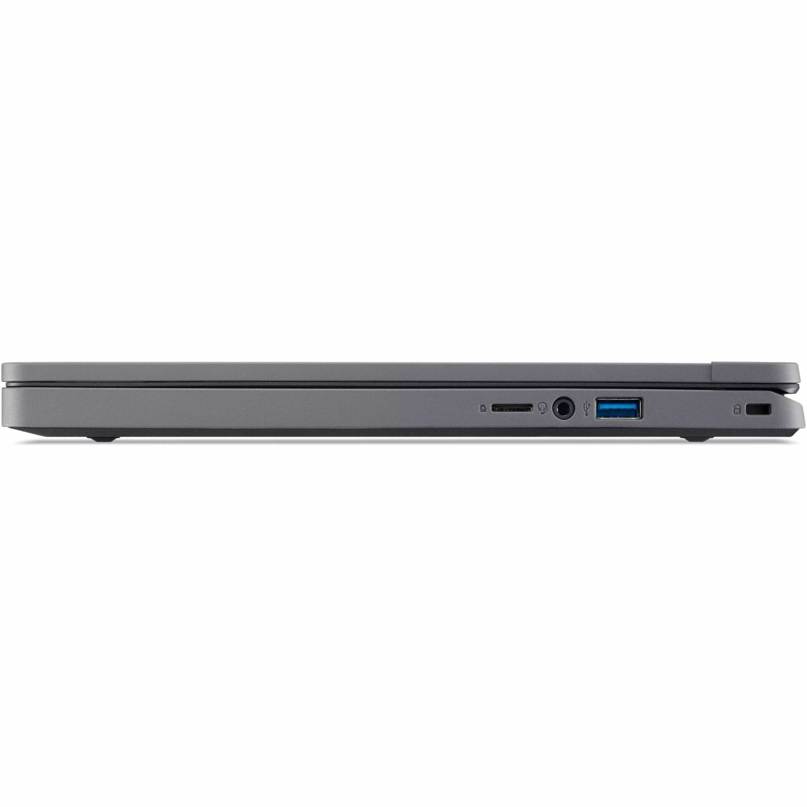 Left. Acer - TravelMate B5 14 TMB514-31-G2 14" IPS LCD 1920 x 1080 (Full HD) Laptop - Intel N-Series with 8GB Memory - 128 GB eMMC - Black.